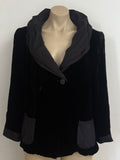 BLOOMS VELVET JACKET