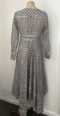 Zimmermann Patterned Long Sleeve Maxi Dress