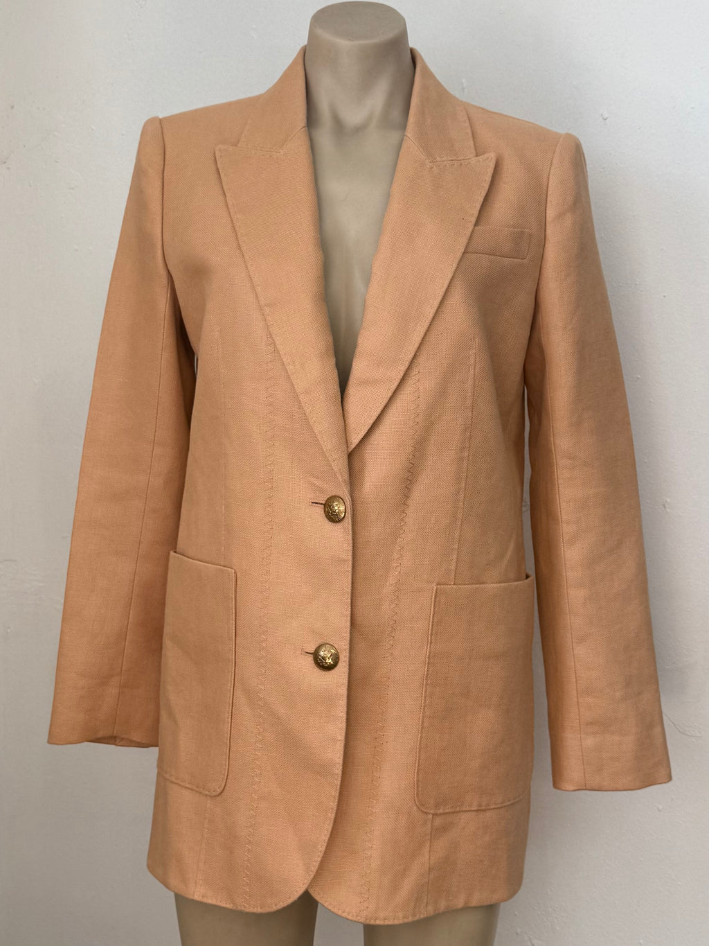 Zimmermann Caramel Two-Piece Suit — Jacket & Skirt