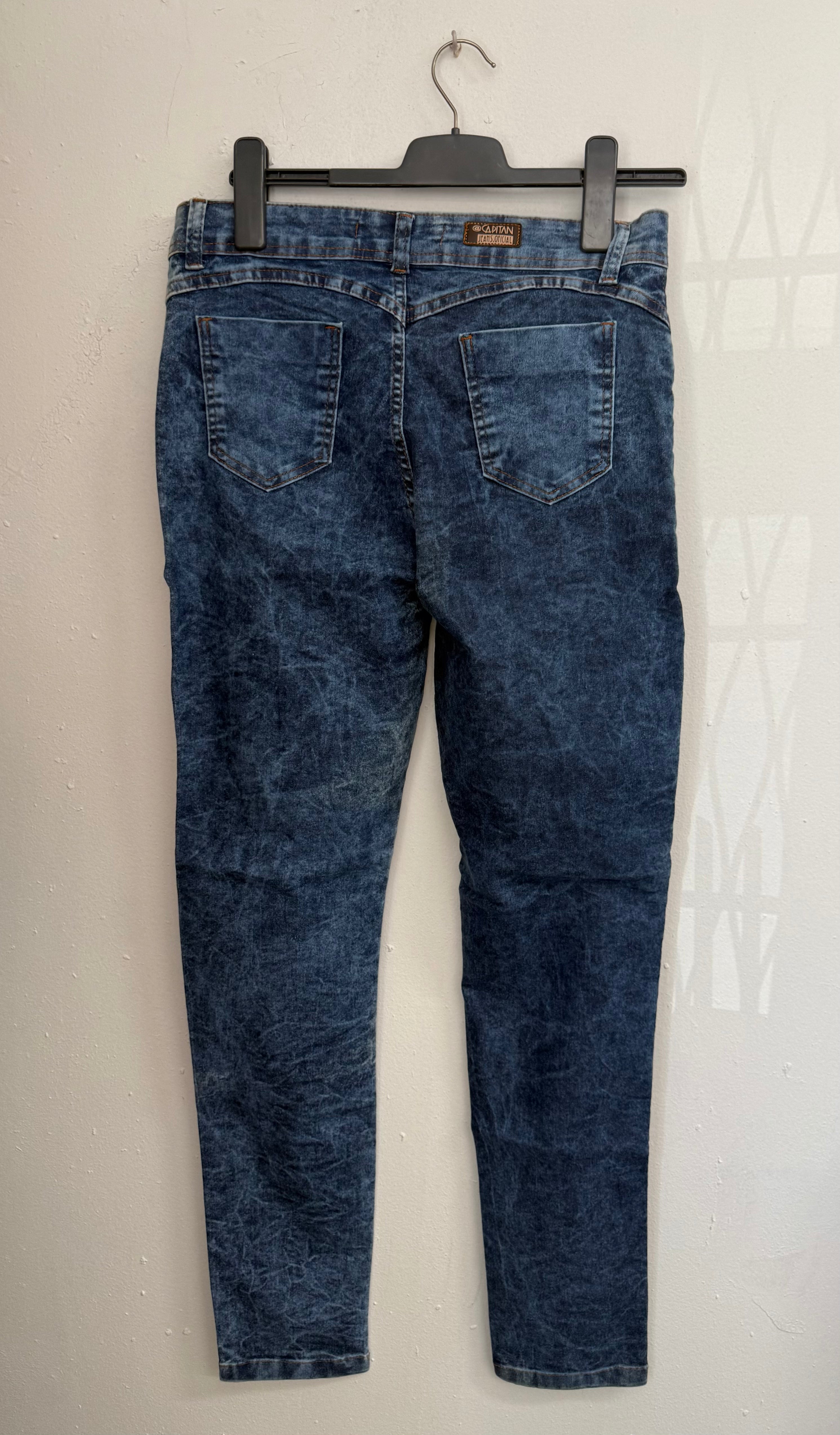 Capitan Jeans Official Blue Denim Jeans, Size 46