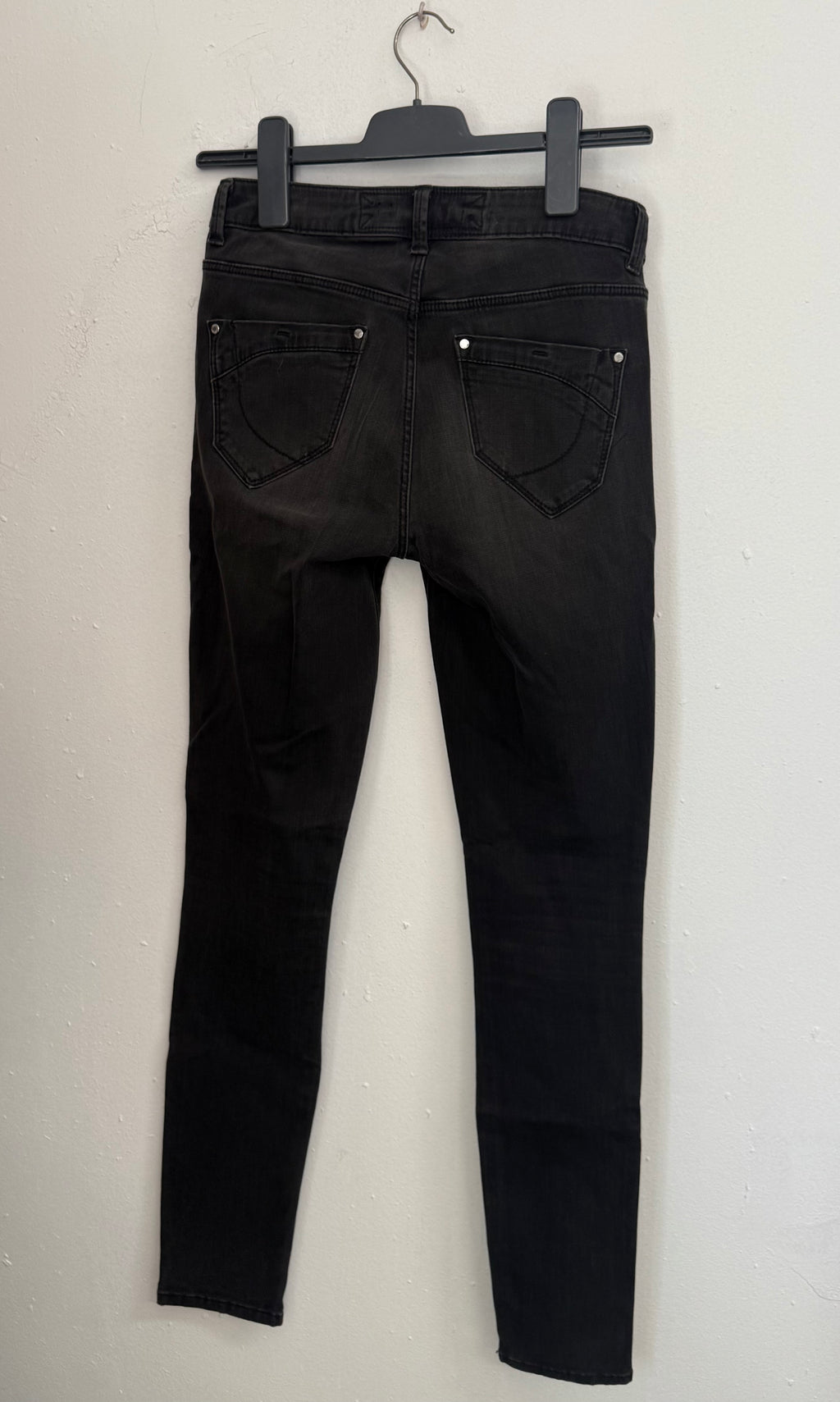 Karen Millen Women's Grey Skinny Denim Jeans, Size 8