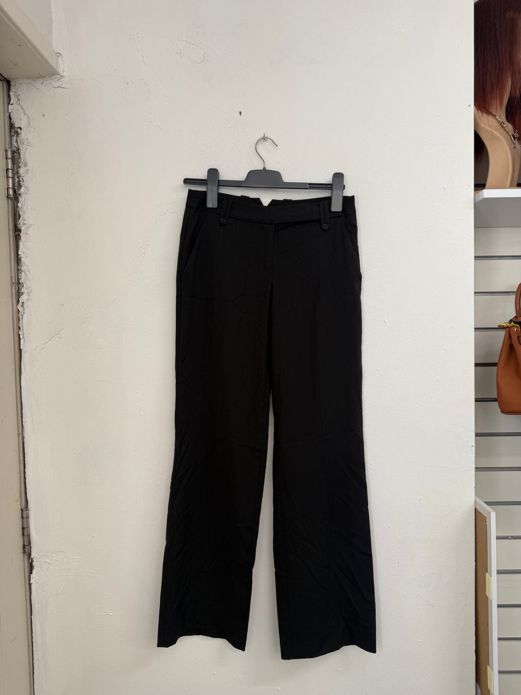 Sisley Women's Pinstripe Pants, Size 12