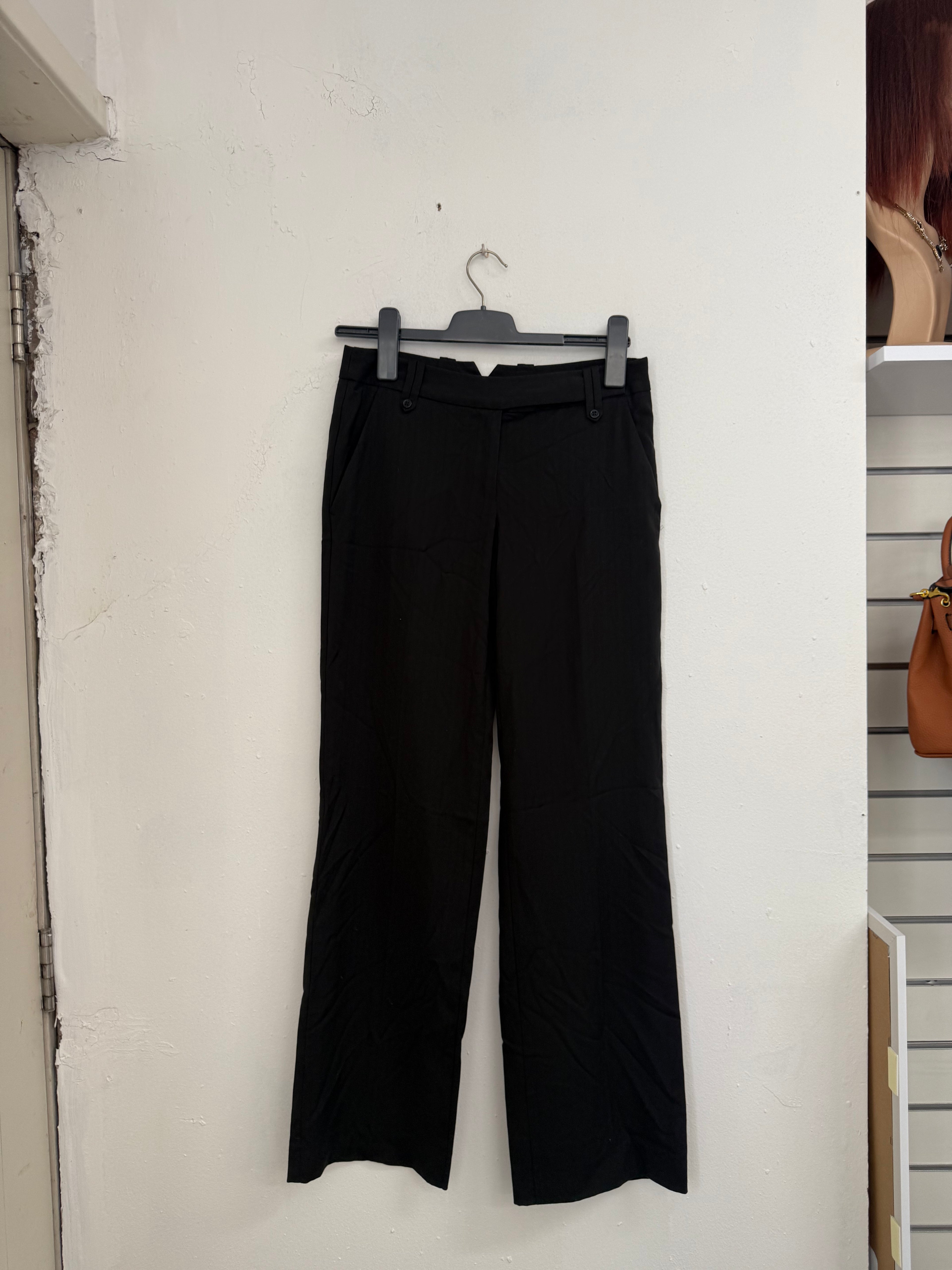 Sisley Women's Pinstripe Pants, Size 12
